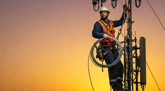 عمال تسلق الأبراج ومد وتركيب الكوابل.jpg